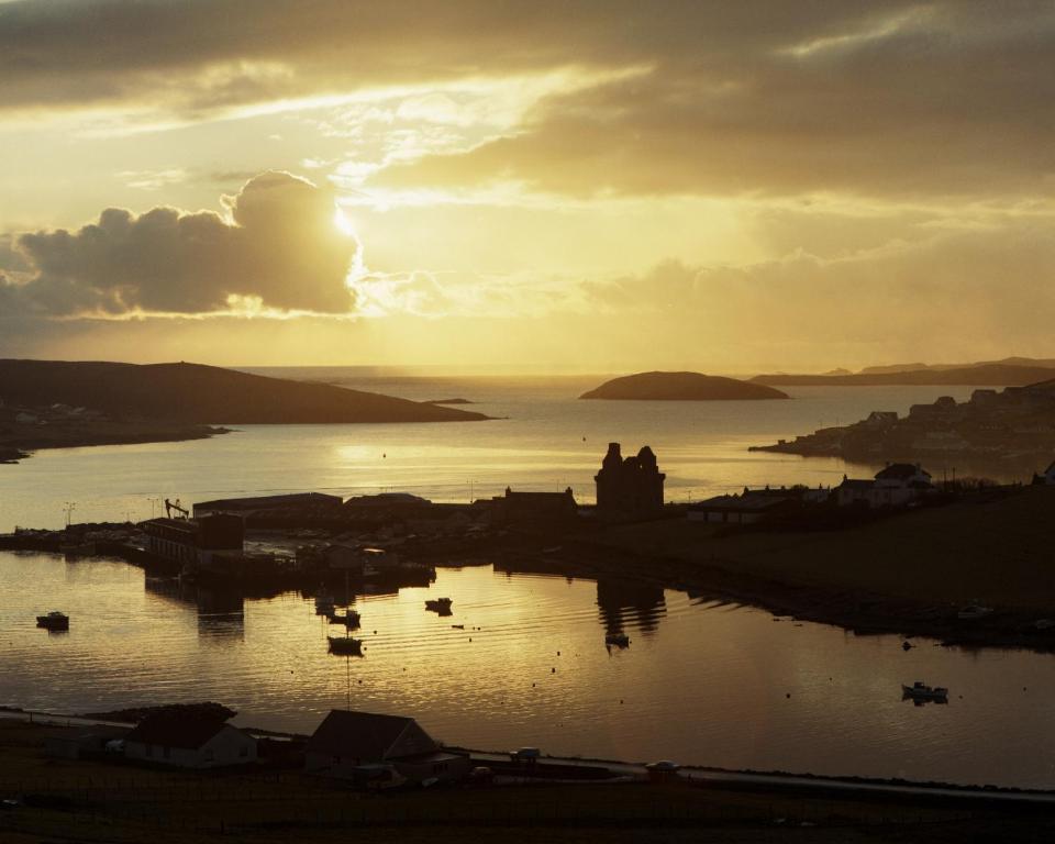 Scalloway Hotel Exterior foto